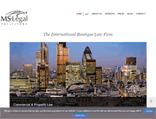 Tablet Screenshot of ms-legal.co.uk